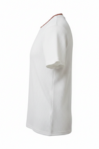 T-shirt piqué en coton blanc écru, édition Platinium – "morven" morven