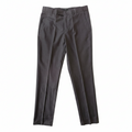 Pantalon classique marron clair à ceinturon élastique sur les côtés, edition Premium - "morven"