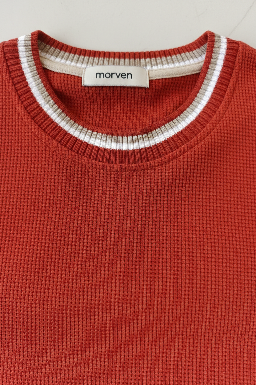 T-shirt piquée en coton, edition Platinium - "morven" morven