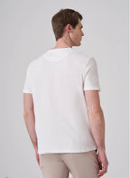 T-shirt piqué en coton blanc écru, édition Platinium – "morven" morven