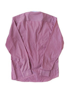 Chemise slim à col tulipe, à rayure rouge, édition Platinium - "morven" morven