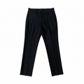 Pantalon classique noir  à ceinturon élastique sur les côtés, edition Premium - "morven"