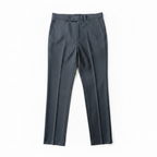 Pantalon classique premium gris à ceinturon élastique sur les côtés, edition Premium - "morven"