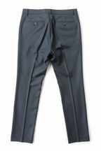 Pantalon classique premium gris à ceinturon élastique sur les côtés, edition Premium - "morven"