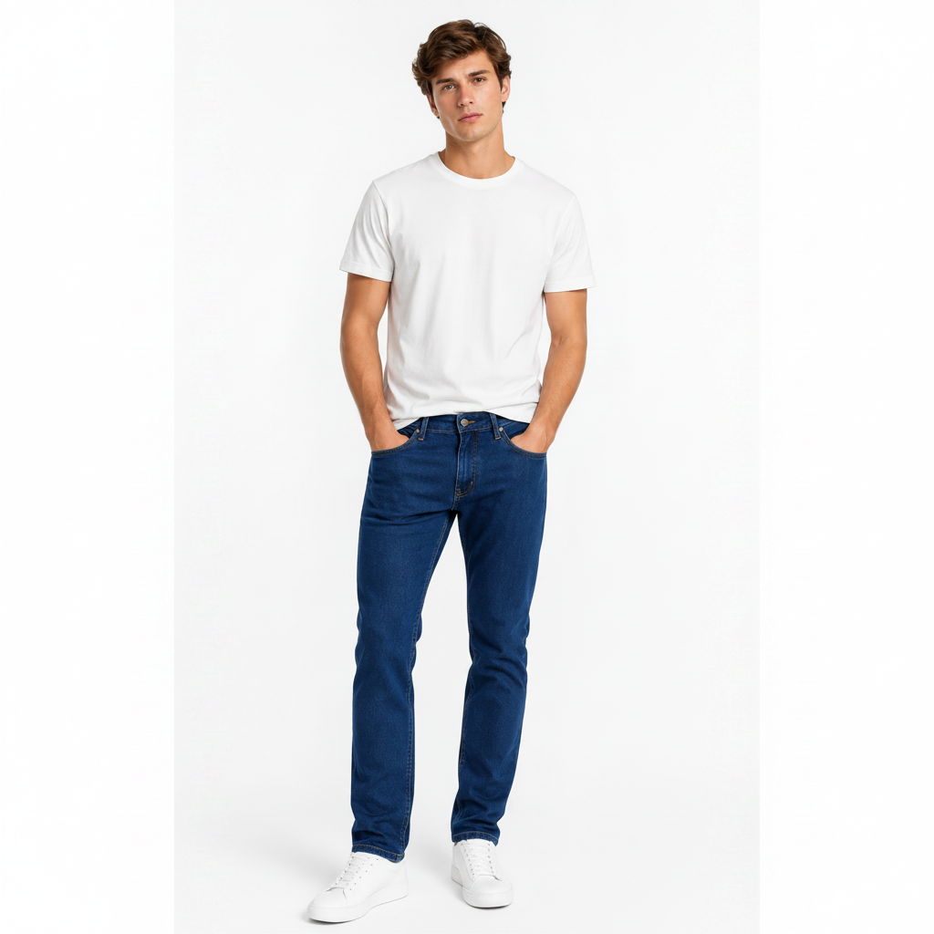 Pantalon jeans slim, édition Premium - "morven"