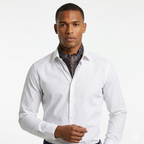 Chemise blanche slim, édition Platinium- "morven" morven