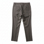 Pantalon classique marron clair à ceinturon élastique sur les côtés, edition Premium - "morven"
